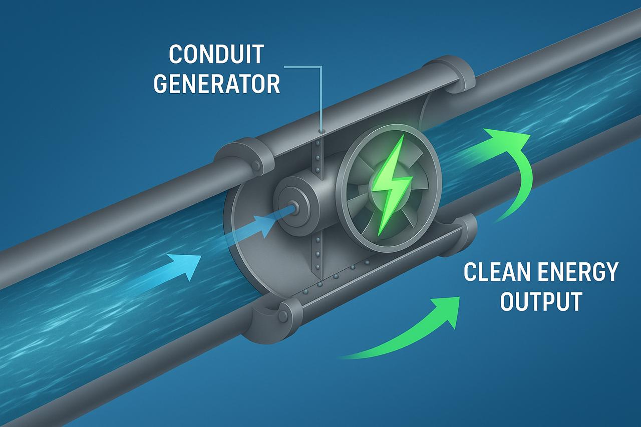 Conduit Turbine Technology
